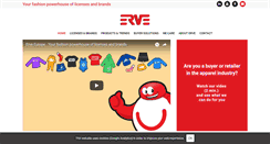 Desktop Screenshot of erve.com